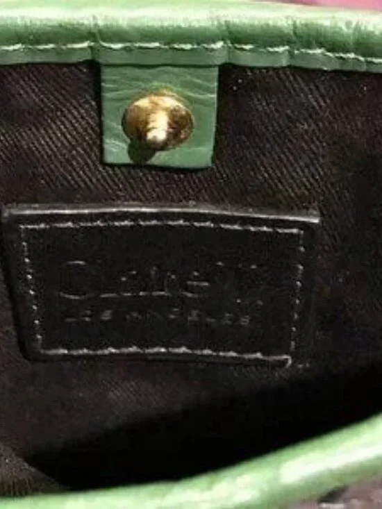 NWT CLARE V. Poche Boho Hand Woven Leather Mini Pouch Bag MSRP $245 - Picture 10 of 11